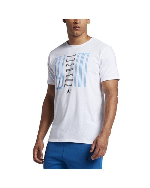 Nike Blue Printing Sports Short Sleeve for men