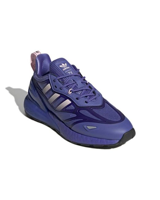 Adidas Blue (Wmns) Zx 2K Boost 2.0 Metallic'
