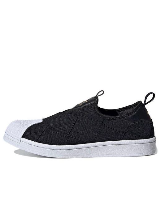 Adidas Blue (Wmns) Superstar Slip-On