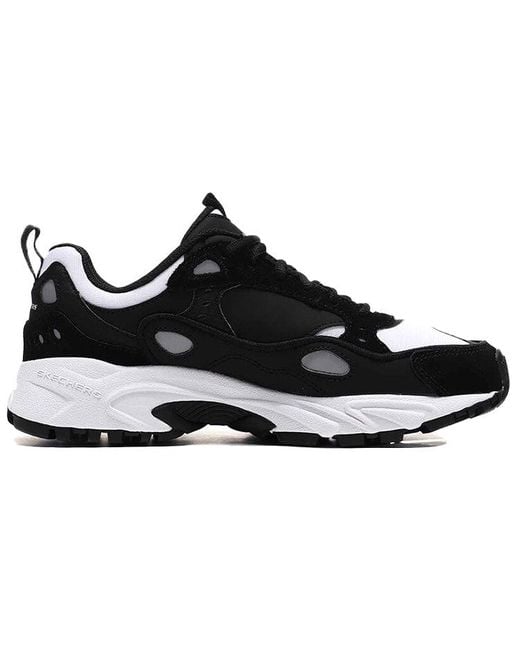 Skechers Black Stamina Low Running Shoes for men