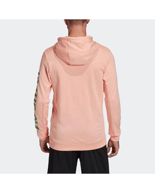 Adidas Pink Donovan Mitchell Alphabet Pattern Printing Basketball Sports Bright for men