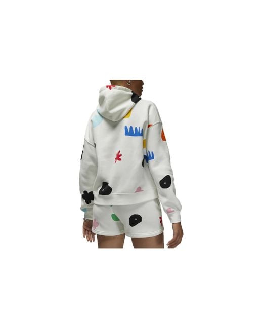 Nike Gray (Wmns) Artist Series By Mia Lee Fleece Hoodie