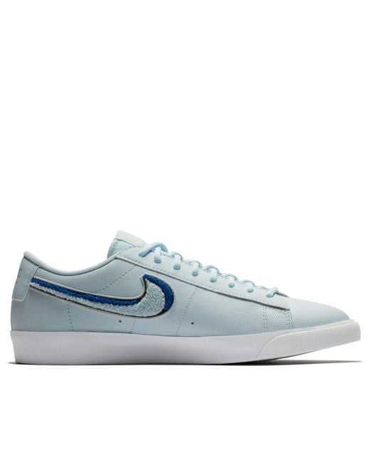 Nike Blue Blazer Low 3D 'Light Bone' for men
