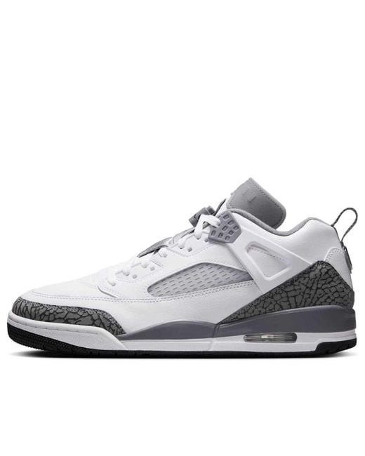 Nike White Spizike Low 'Cool' for men