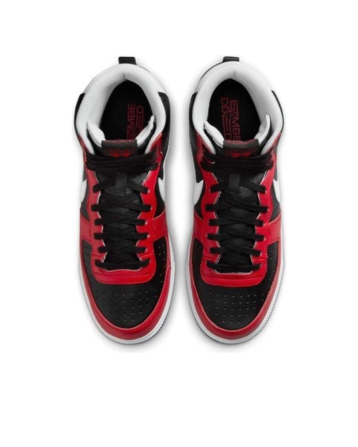 Nike Red Terminator High Shoes for men