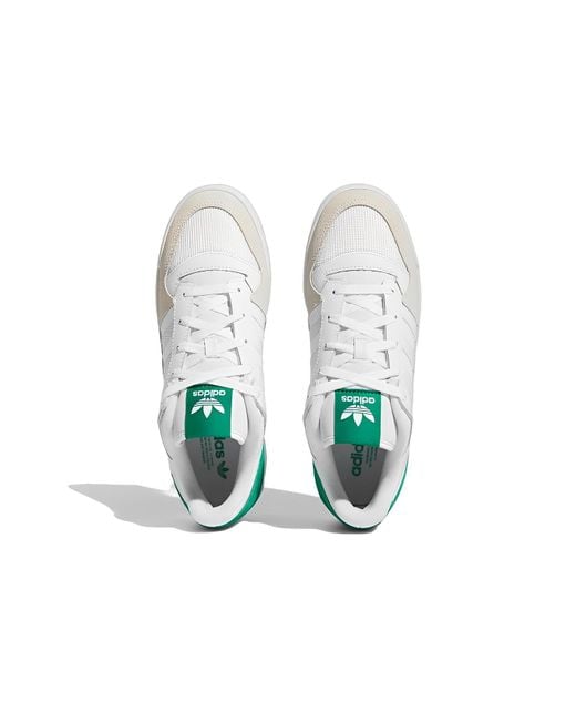 Adidas White Originals Forum Low Classic Shoes 'Court' for men