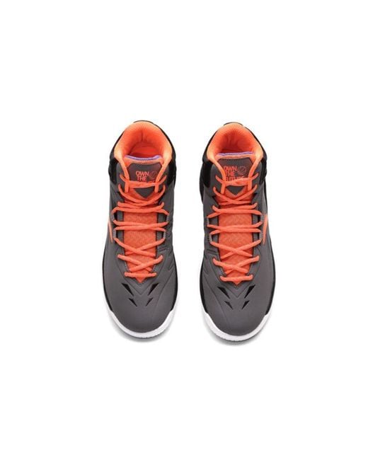 Anta Black Basketball Series Sneakers High for men