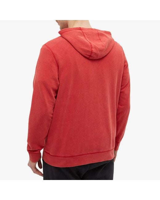 Nike Red Dri-Fit Fleece Pullover Hoodies for men