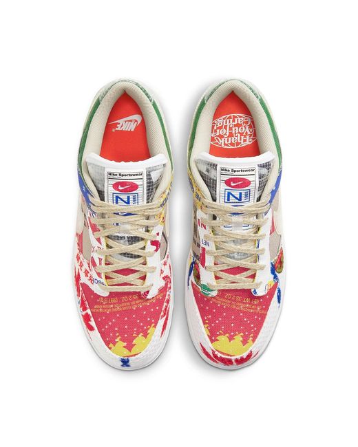 Nike Blue Dunk Low 'City Market' for men