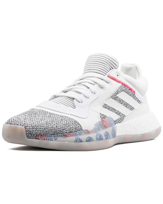 adidas Marquee Boost Low White' for Men | Lyst
