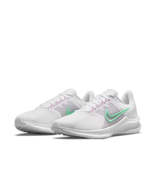 Nike White (Wmns) Downshifter 11 Signal'