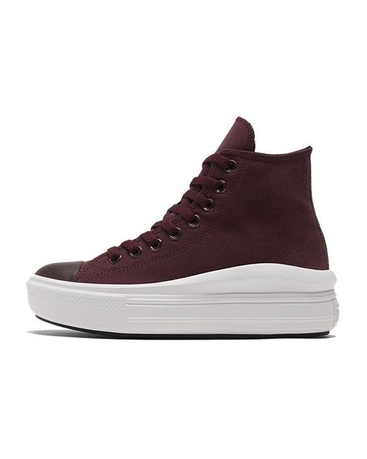 Converse Brown (Wmns) Chuck Taylor All Star High Move 'Diamond Metal