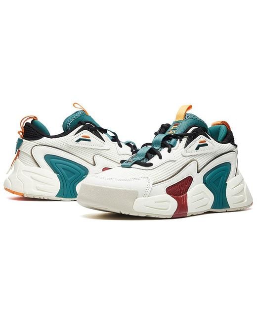 Fila Blue (Wmns) Swarm Low Swirl Sneakers