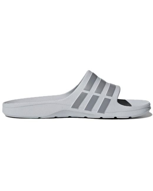 Adidas Gray Duramo Slide for men