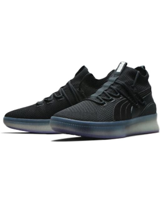 PUMA Black Clyde Court Glow' for men