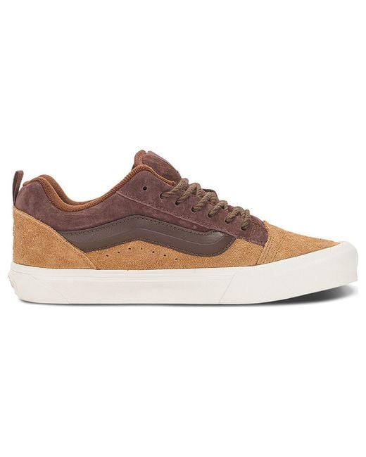 Vans Brown Knu Skool Caramel' for men