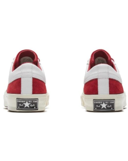 Converse Red One Star Academy for men