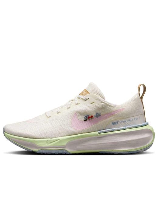 Nike White (Wmns) Zoomx Invincible Run 3 'Sail Foam Barely Volt'