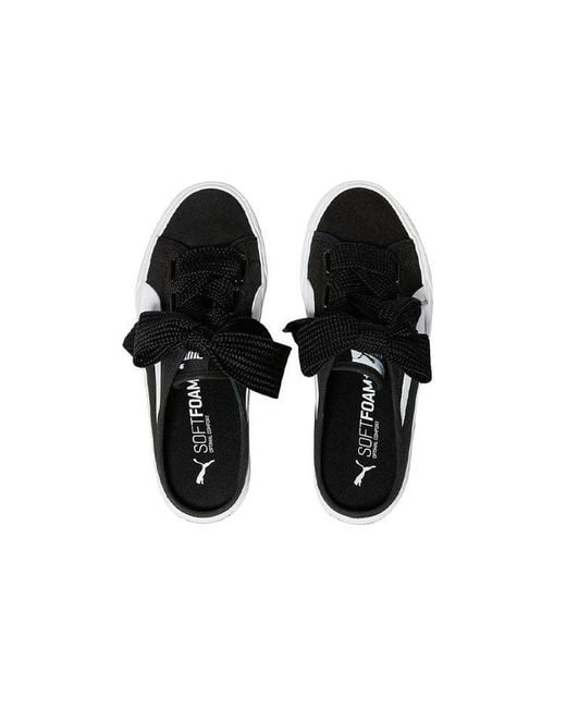 PUMA Black (Wmns) Bari Mule Ribbon