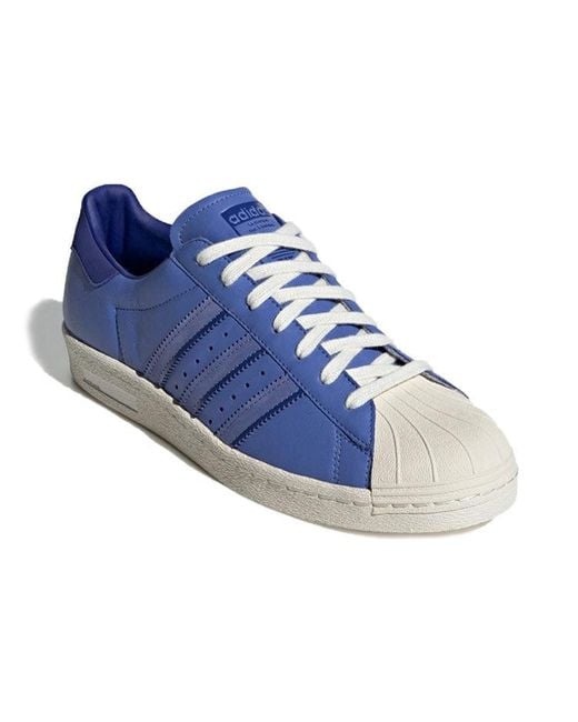 Adidas Blue Originals Superstar 80S Real Lilac for men