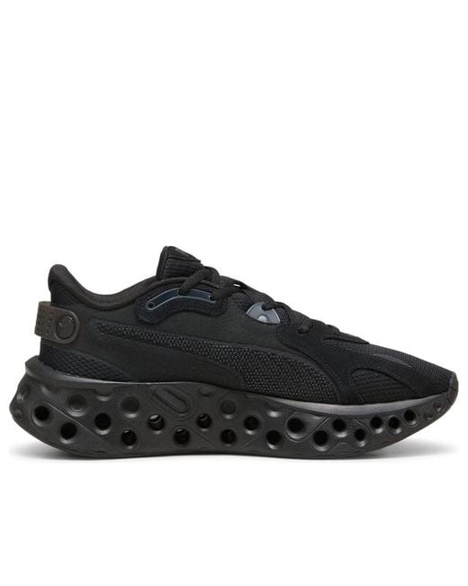 PUMA Black Softride Frequence Flat Dark' for men