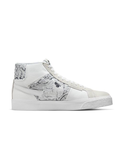 Nike White Zoom Blazer Mid Premium Sb 'Paisley Pack for men
