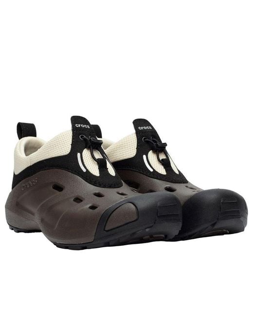 CROCSTM Brown Quick Trail Clogs 'Espresso' for men