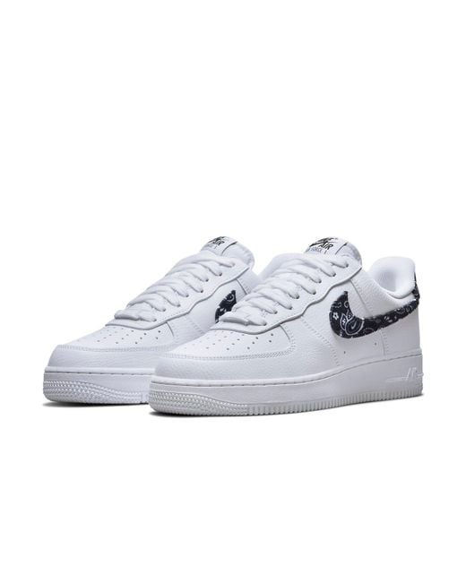 Nike White (Wmns) Air Force 1 '07 Essentials Paisley'