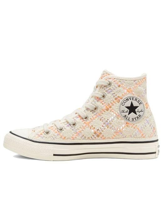 Converse Natural (Wmns) Chuck Taylor All Star High 'Boho Crochet'