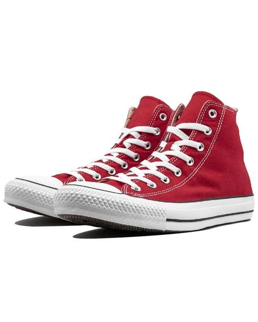 Converse Red Chuck Taylor All Star Hi for men