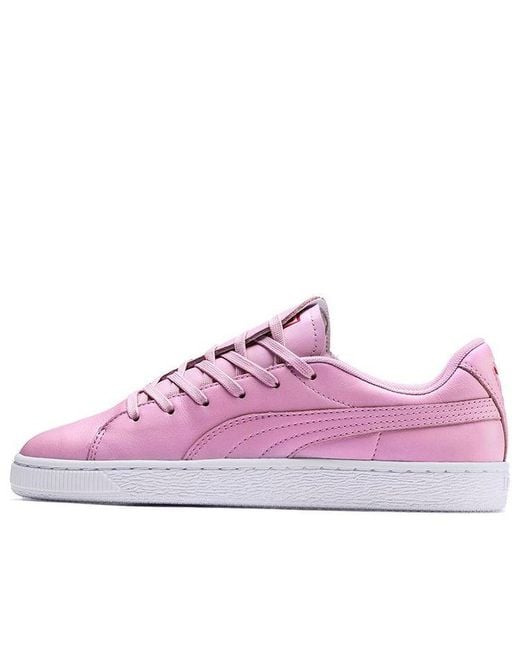 PUMA Purple (Wmns) Basket Crush Emboss 'Pale'