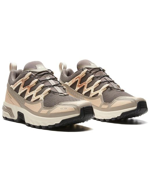 Salomon White Acg + Og Sneakers 'Falcon Shortbread Hazelnut' for men
