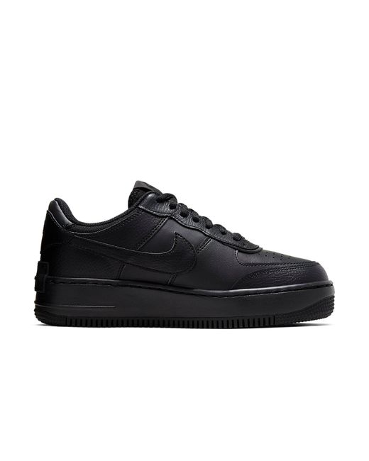 Nike Black (Wmns) Air Force 1 Shadow 'Triple'