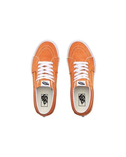 Vans Orange Sk8-Mid 'Amber Glow' for men