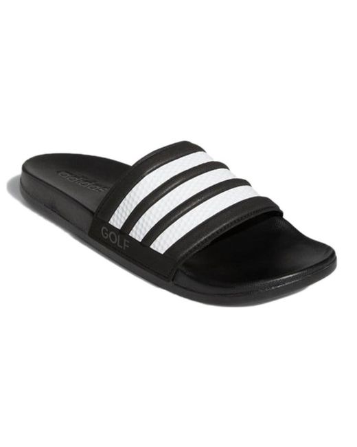 Adidas Black Adilette Comfort for men