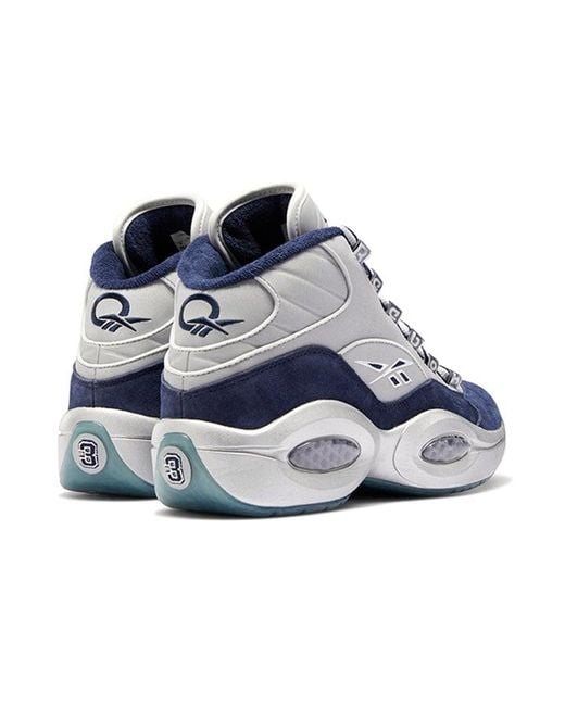 Reebok Blue Question Mid 'Dallas Cowboys' for men