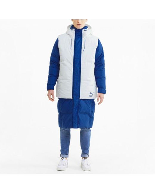PUMA Blue Layer Down Jacket for men