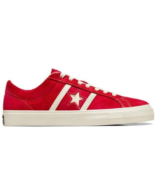 Converse Red One Star Academy Pro