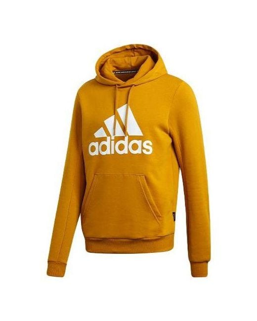 Adidas Orange Mh Bos Po Fl Casual Sports for men