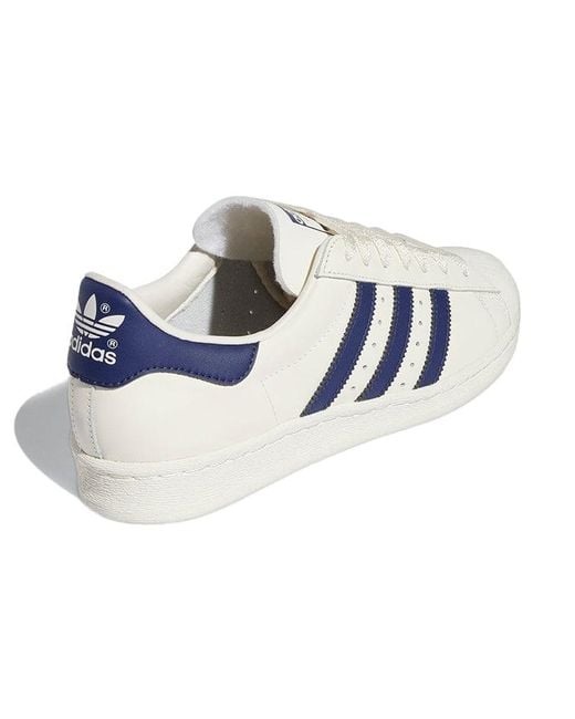 Adidas Superstar 80s 'footwear White Trace Blue Grey Two' for men