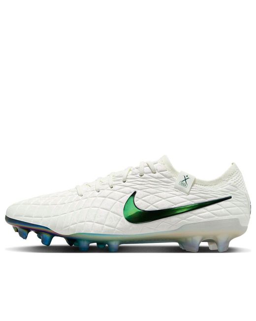Nike White Tiempo Legend 10 Elite Se Fg 'Pearl' for men