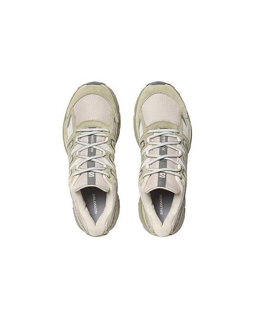 Salomon White X-Mission 4 Suede for men