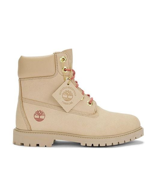 Timberland Natural (Wmns) Premium Waterproof Boots Nubuck'