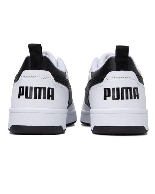 PUMA White Rebound V6 Low for men