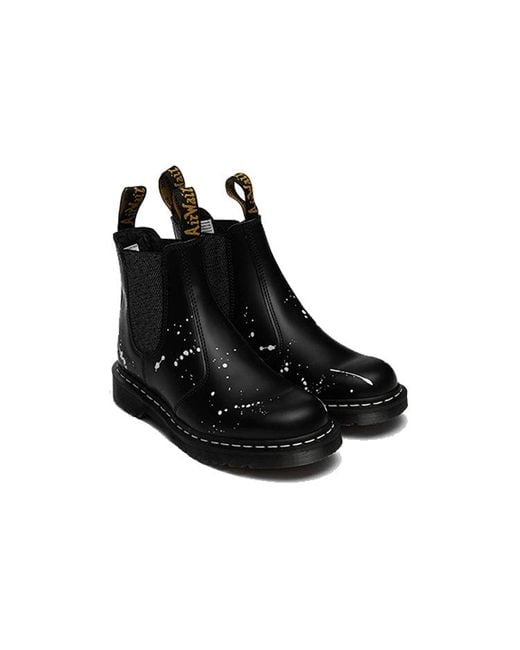 Dr. Martens Black Dr.Martens X Neighborhood 2976 Neighborhood Leather Chelsea Boots for men