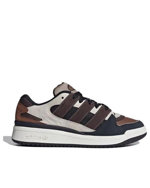 Adidas Black Forum Puffed 'Off Dark' for men