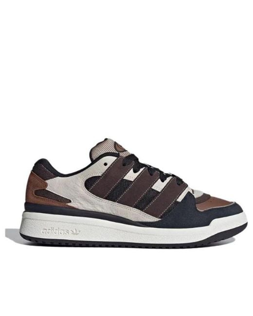 Adidas Black Forum Puffed 'Off Dark' for men