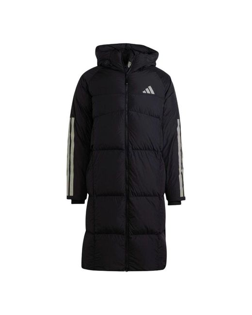 Adidas Black Long Down Jkt Asia Sizing for men