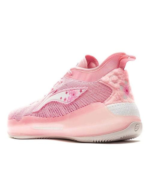 Li-ning Pink Yushuai 13 Low 'Sakura' for men