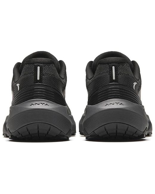 Anta Black Running Series Sneakers for men